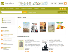 Tablet Screenshot of librerialuces.com